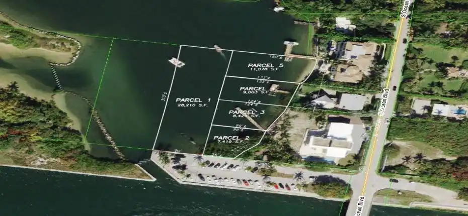 BB INLET Aerial Map