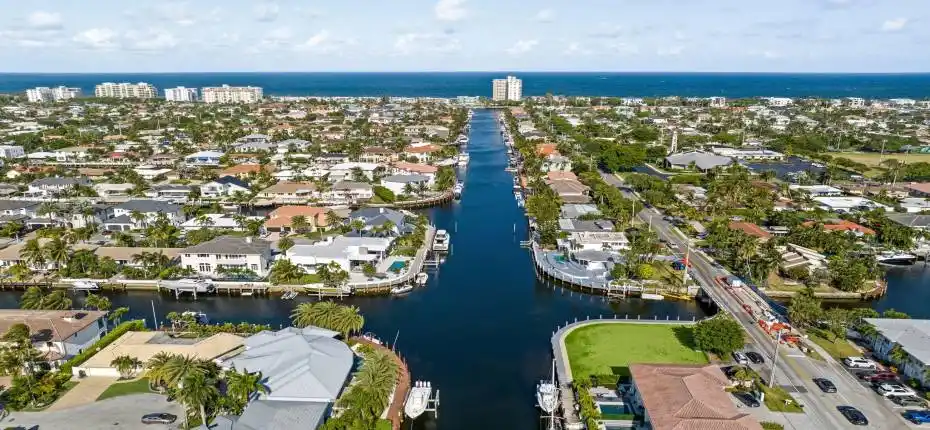 Aerial with Water View