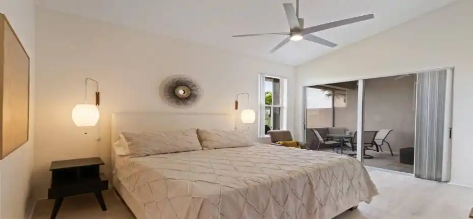 Sliders to Enclosed Porch