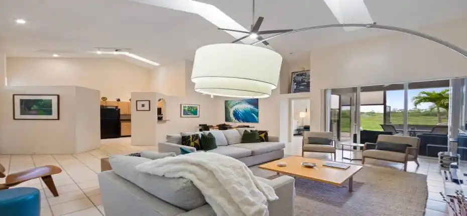 Sliders open to Patio