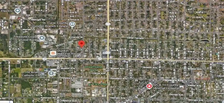 201 N 29th_Aerial Map