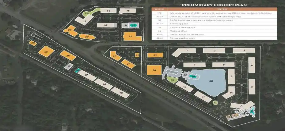 MF Conceptual Site Plan