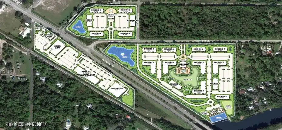 Mixed-Use Conceptual Site Plan