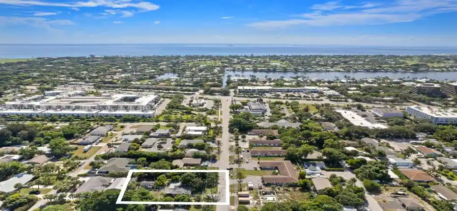 Aerial Neighborhood View