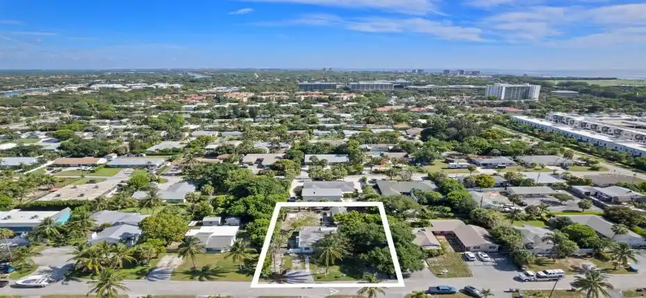 Aerial Neighborhood View
