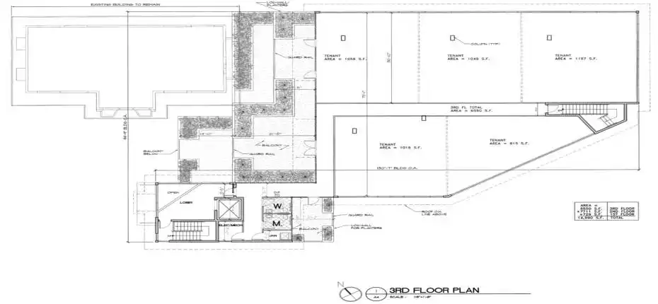 3rd Floor Plan