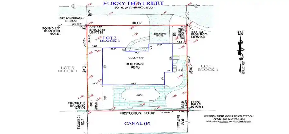 Survey of Lot 1-6-2022