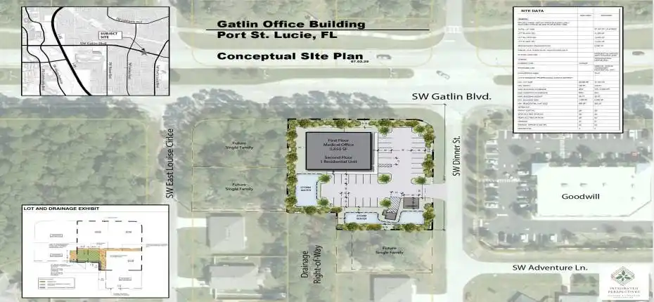 IP25-06-Gatlin Office-Rendered Site Plan