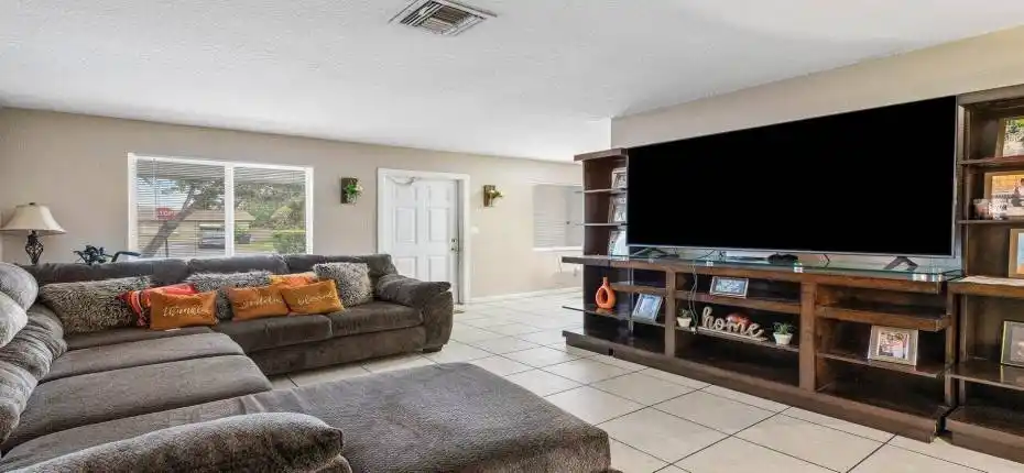 Unit 1- living to front door