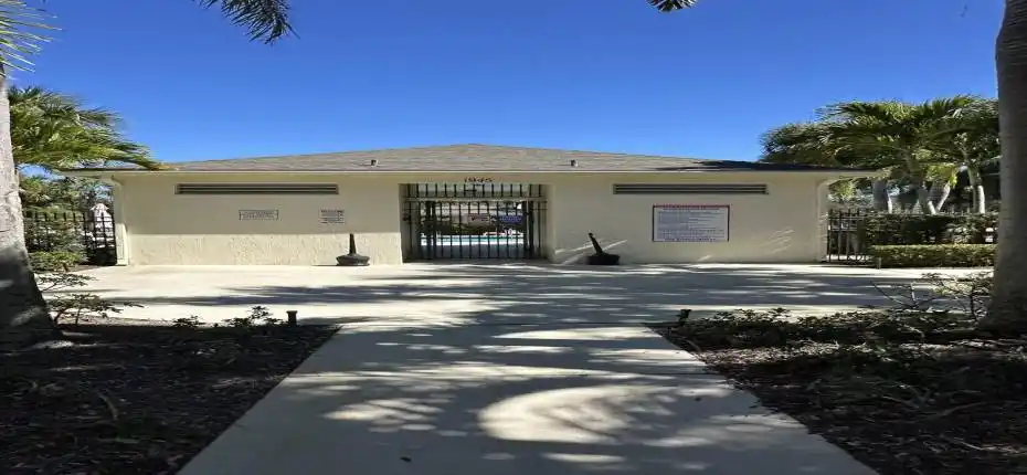 Entrace to Pool Cabana