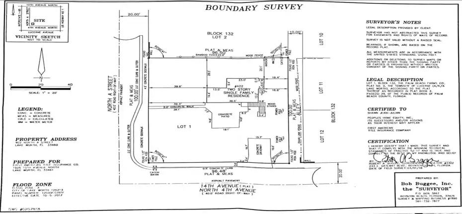 402 A Street, Lake Worth Beach, Florida 33460, ,Residential Income,For Sale,A,RX-11144589